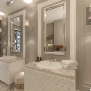 Luksusowe łazienki i pokoje kąpielowe projekty wnętrz