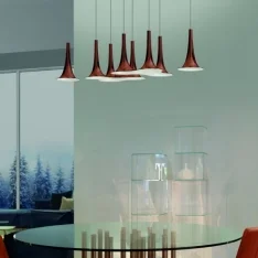 Awangardowe, nowoczesne,  minimalistyczne wnętrze – luksusowe oświetlenie Axo Light 