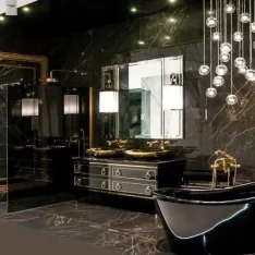 Ekskluzywne wnętrza, projekty łazienek autorstwa Intellio designers